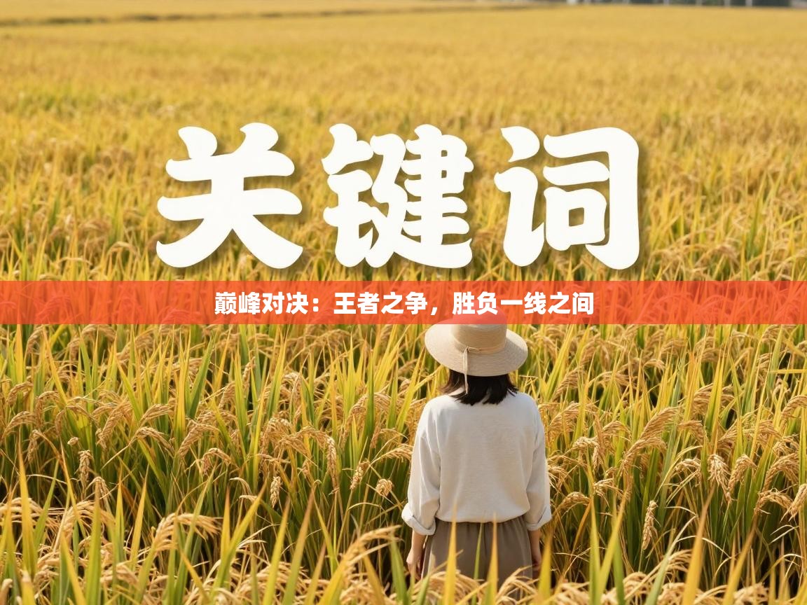 巅峰对决:王者之争,胜负一线之间 第2张